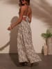 Milan Kiss Kleid in Creme/ Schwarz