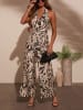 Milan Kiss Jumpsuit crème/zwart