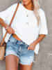 Milan Kiss Bluse in Weiß