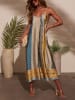 Milan Kiss Jumpsuit beige/blauw