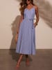 Milan Kiss Kleid in Dunkelblau/ Weiß