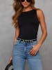 Milan Kiss Top in Schwarz