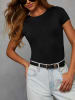 Milan Kiss Shirt in Schwarz