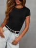 Milan Kiss Shirt in Schwarz