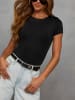Milan Kiss Shirt in Schwarz