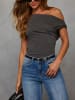 Milan Kiss Top in Anthrazit