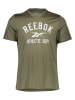 Reebok Koszulka sportowa "Poly" w kolorze khaki