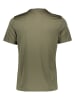 Reebok Koszulka sportowa "Poly" w kolorze khaki