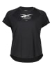 Reebok Laufshirt in Schwarz