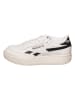 Reebok Leren sneakers "Club C Double Reveng" wit/zwart