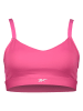 Reebok Biustonosz sportowy "Lux Strappy" w kolorze różowym