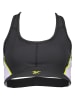 Reebok Biustonosz sportowy "Lux Racer" w kolorze czarnym