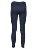 Reebok Legginsy sportowe "Poly" w kolorze granatowym