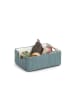 Zeller Opbergmand blauw - (B)27 x (H)19 x (D)10 cm