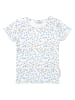 Marc O'Polo Junior T-shirt "RIB" wit/lichtblauw