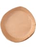 Fackelmann Airfryerbakpapier lichtbruin - Ø 20 cm - 50 stuks