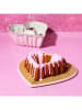 Paris Hilton Kuchenform ''Herz'' in Rosa - (B)25 x (H)10 x (T)25 cm