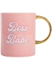 Paris Hilton Jumbotasse in Rosa/ Gold - 450 ml