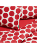 Benetton 3-delige beddengoedset rood/wit