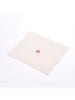 Benetton 4er-Set: Tischsets in Creme/ Rot - (L)35 x (B)45 cm