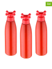 Benetton 3er-Set: Trinkflaschen in Rot - 750 ml