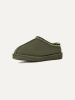 UGG Leder-Hausschuhe "Tasman" in Grün