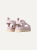 UGG Leder-Sandalen "Goldenstar" in Rosa