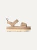 UGG Leder-Sandalen "Goldenstar" in Beige
