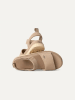 UGG Leder-Sandalen "Goldenstar" in Beige