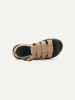 UGG Leren haksandalen "Cora" beige