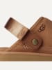 UGG Skórzane kapcie "Goldencoast II" w kolorze jasnobrązowym