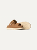 UGG Skórzane sandały "Golden Glide" w kolorze jasnobrązowym