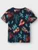 name it Shirt "Felen" donkerblauw