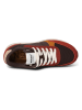 WODEN Leder-Sneakers "Ronja" in Rot/ Braun