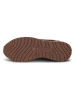 WODEN Leren sneakers "Ronja Cowhair" bruin