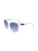 adidas Damen-Sonnenbrille in Weiß/ Blau
