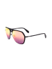 adidas Herren-Sonnenbrille in Schwarz/ Rosa-Blau-Gelb