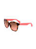 adidas Damen-Sonnenbrille in Braun-Pink/ Rosa