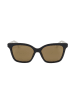 adidas Damen-Sonnenbrille in Schwarz-Weiß/ Hellbraun