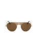 adidas Herren-Sonnenbrille in Gold/ Hellbraun