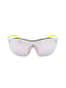 adidas Unisex-Sonnenbrille in Weiß-Gelb/ Silber