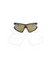 adidas Unisex-Sonnenbrille in Schwarz/ Grün