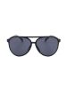 adidas Okulary przeciwsłoneczne unisex w kolorze czarno-szaro-niebieskim