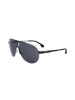 Carrera Okulary przeciwsłoneczne unisex w kolorze srebrno-czarno-szarym