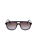 Carrera Okulary przeciwsłoneczne unisex w kolorze czarno-jasnobrązowym