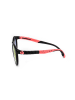 Carrera Unisex-Sonnenbrille in Schwarz/ Pink-Orange