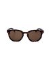 Levi's Okulary przeciwsłoneczne unisex w kolorze brązowym