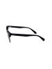 Polaroid Unisex-Sonnenbrille in Schwarz-Gold/ Dunkelblau