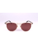 Polaroid Damen-Sonnenbrille in Beige-Braun/ Pink