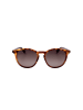Polaroid Unisex-Sonnenbrille in Hellbraun/ Braun